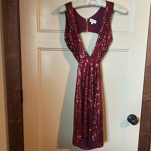 Superdown sequin dress